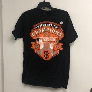 SF Giants 2014 World Series Champions T-Shirt New